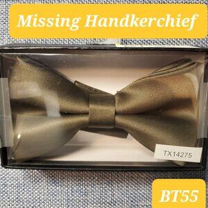 Pre-Tied Bow Ties by NA -**Missing Handkerchief** - (BT - 55)